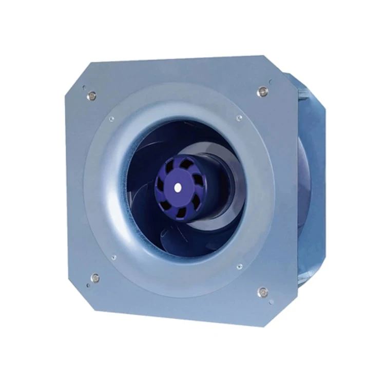 133mm EC Backward Impeller Exhaust Centrifugal Fan For Data Center Cooling