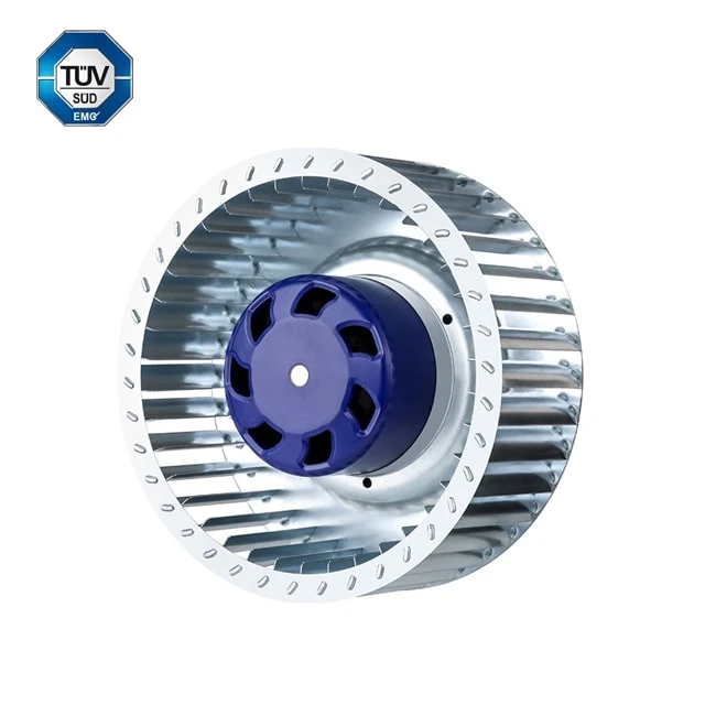 180mm 50/60 HZ EC Brushless High Power Centrifugal Exhaust Fan With Housing