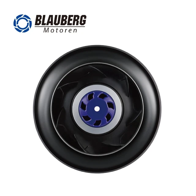400mm EC Motor Fan Cooler Ball Bearing High Cfm EC Backward Curved Centrifugal Fan