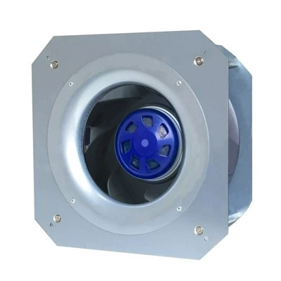 Ventola di scarico centrifuga Plug Fan con curvatura all'indietro EC da 133 mm per il raffreddamento delle apparecchiature