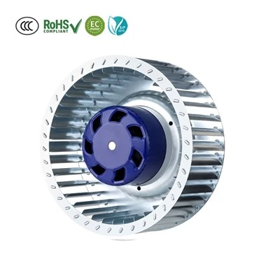 Ventola centrifuga curva in avanti EC da 133 mm 115 V con motore EC per estrusori